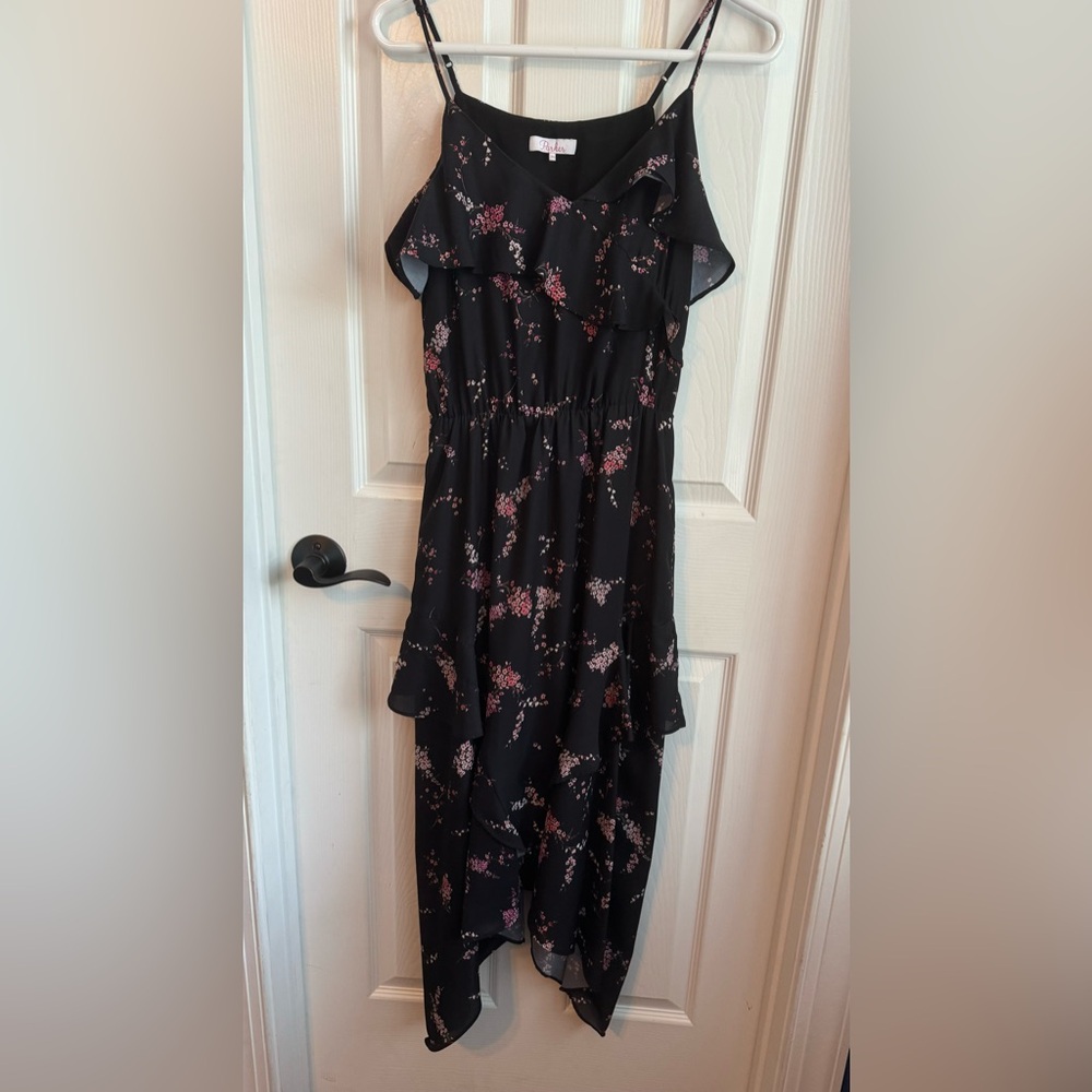 Parker Tiered Midi Dress (XS)‎